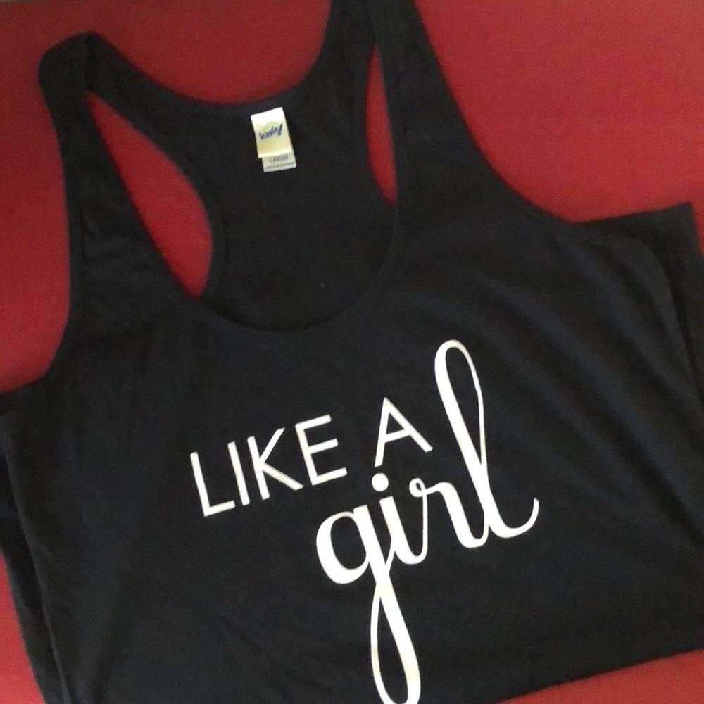 Like a Girl tank